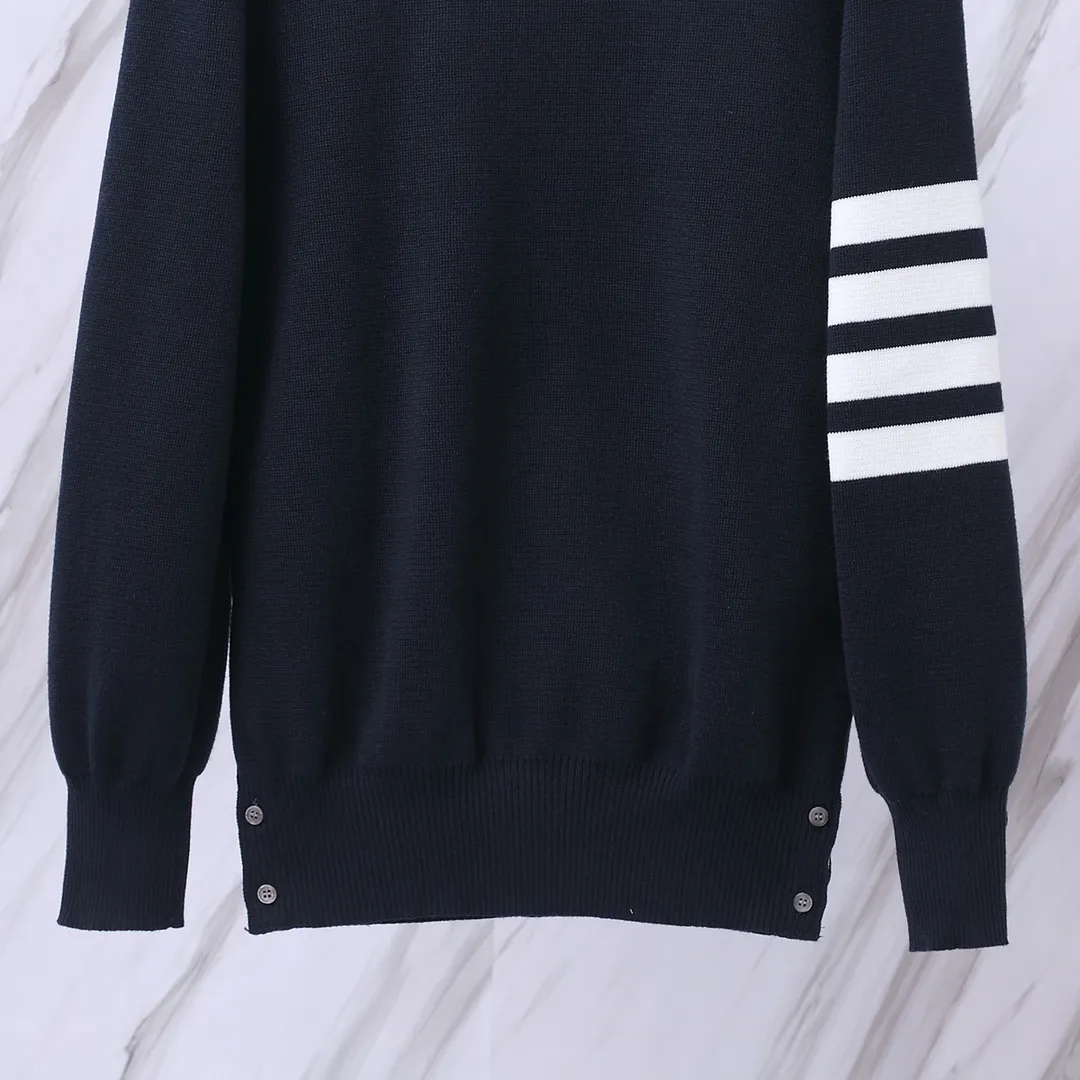 ：M 02 （TBClassic ） THOM BROWNE .TBClassic Breathable Same Style ：White/Navy Blue /Gray/ Blue Size：1/2/3/4